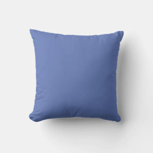 Calm Blue Throw Pillow
