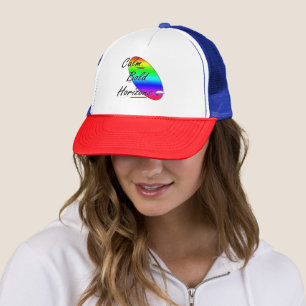 Calm bold horizons surfing trucker hat
