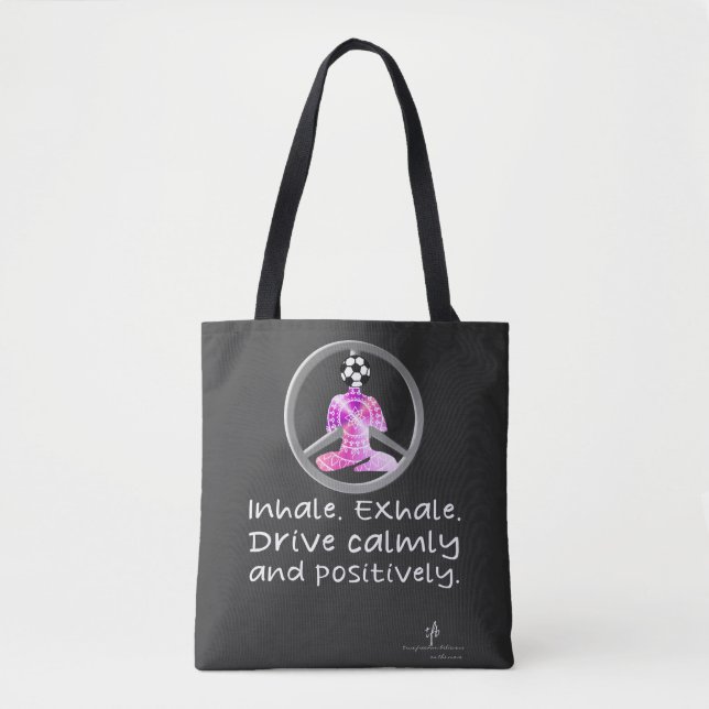 Calm Car Ride Home Berry Yogurt Soccer Tote Bag (Front)