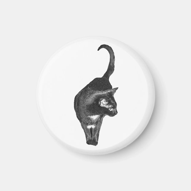 Calm Cat Magnet (Front)
