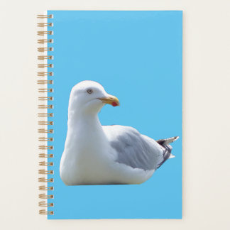 Calm Coastal Seagull Wildlife Nature Journal Planner