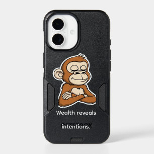 Calm Confidence Monkey – Minimal Otterbox Case