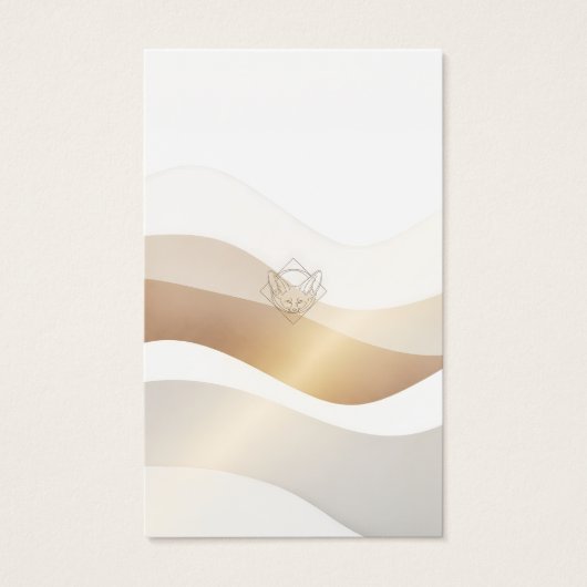 Calm Desert Waves with Fennec Essence | Minimal Se (Front)