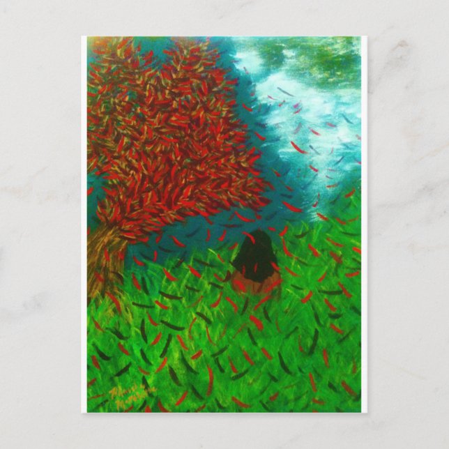 "Calm During the Storm" Postcard (Front)