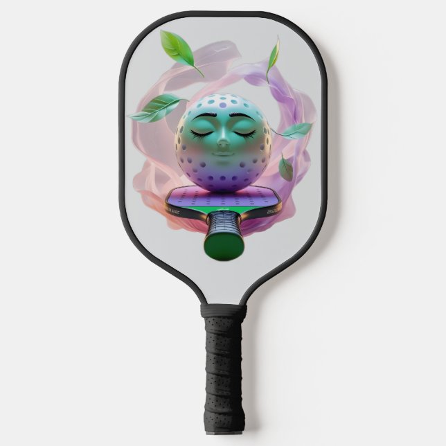 Calm Focus Pickleball 🎐 Carbon Fiber Pickleball Paddle (Front)
