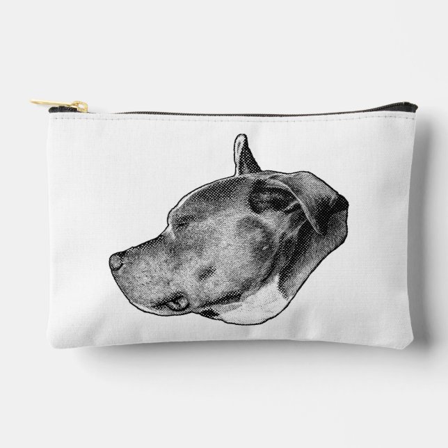 calm gaze dots accessory pouch (Front)