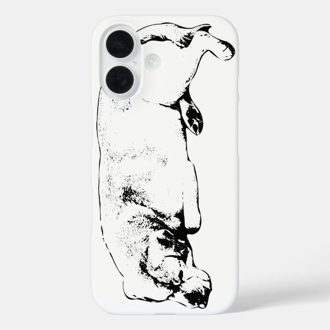 Calm Guardian, Pocket Size Case-Mate iPhone Case (Back)