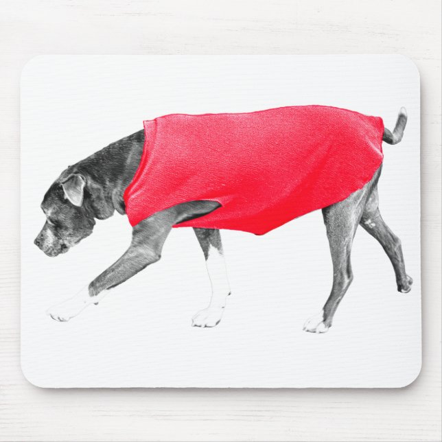 Calm Hands, Warm Heart Mouse Pad (Front)