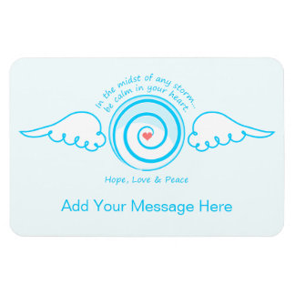 Calm Heart in a Storm Magnet