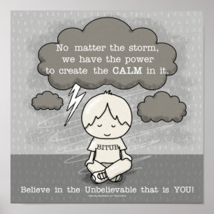 Calm in the Storm Poster