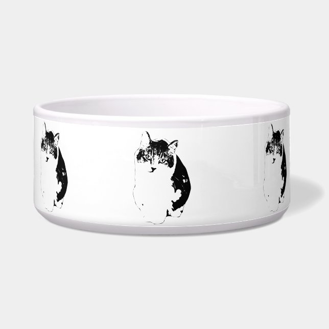 Calm Ink Figure Bowl (Front)