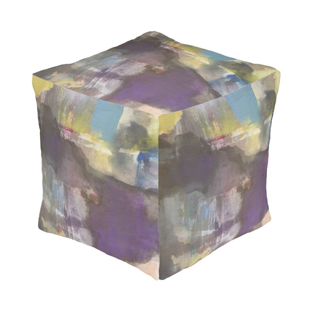 Calm Interlude Pouf (Angled Front)