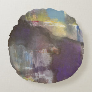 Calm Interlude Round Pillow