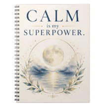 Calm Is My Superpower - Mindfulness Notebook