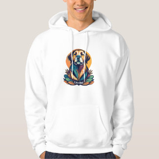 Calm Mind Dog Hoodie - Peaceful Spirit Mindful Gif