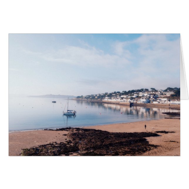 Calm morning at St. Mawes Cards (Front Horizontal)