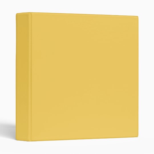 Calm Mustard Yellow Color Binder