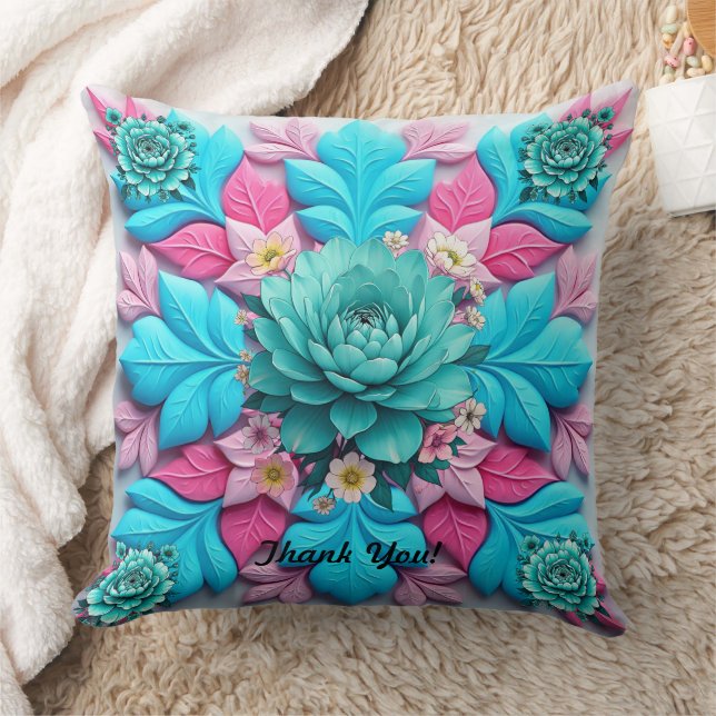 "Calm Nature Retreat" Throw Pillow (Blanket)