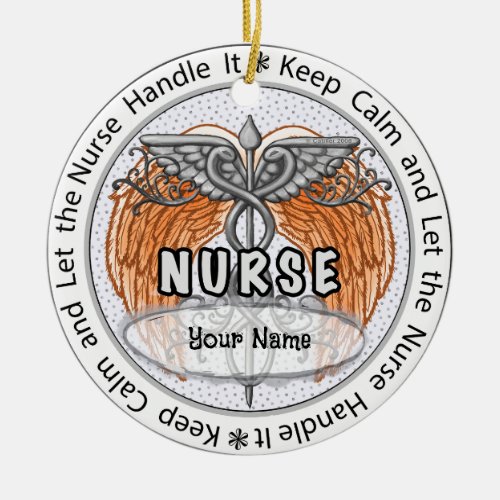 Calm Nurse  ornament