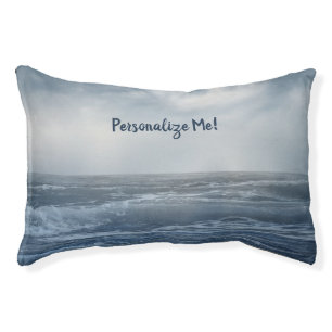 Calm Ocean Waves Open Sea Cat Dog Pet Bed