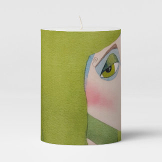 "Calm" Pillar Candle