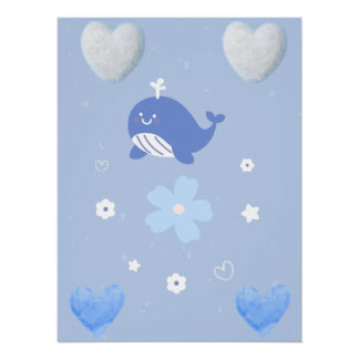 calm poster for nursery