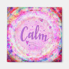 Calm Pretty Floral Inspirivity ONE WORD Pink