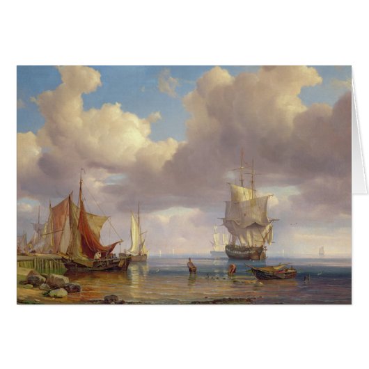 Calm Sea, 1836 Cards (Front Horizontal)