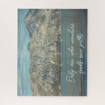 Calm Sea and Beautiful Mountains