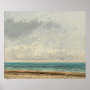 Calm Sea – Gustave Courbet Poster