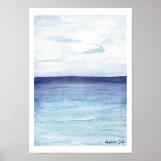 Calm Sea Poster