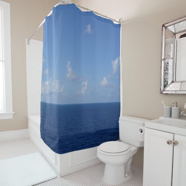 Calm Sea Shower Curtain (In Situ)
