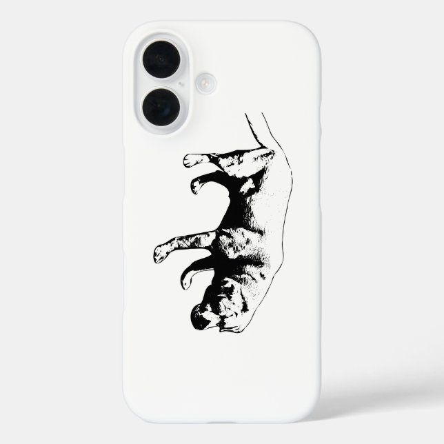 Calm Sentinel, Head Forward Case-Mate iPhone Case (Back)