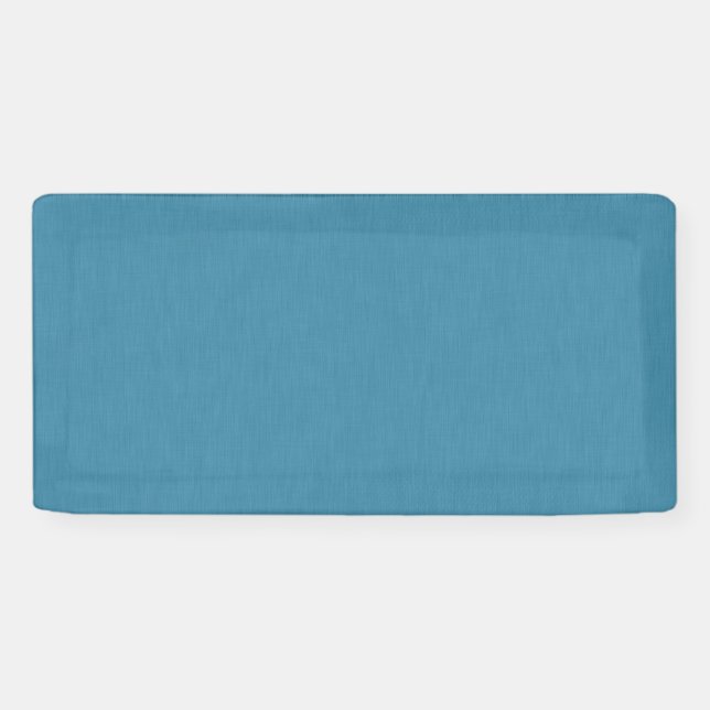 Calm & simple Blue linen textured background  Banner (Horizontal)