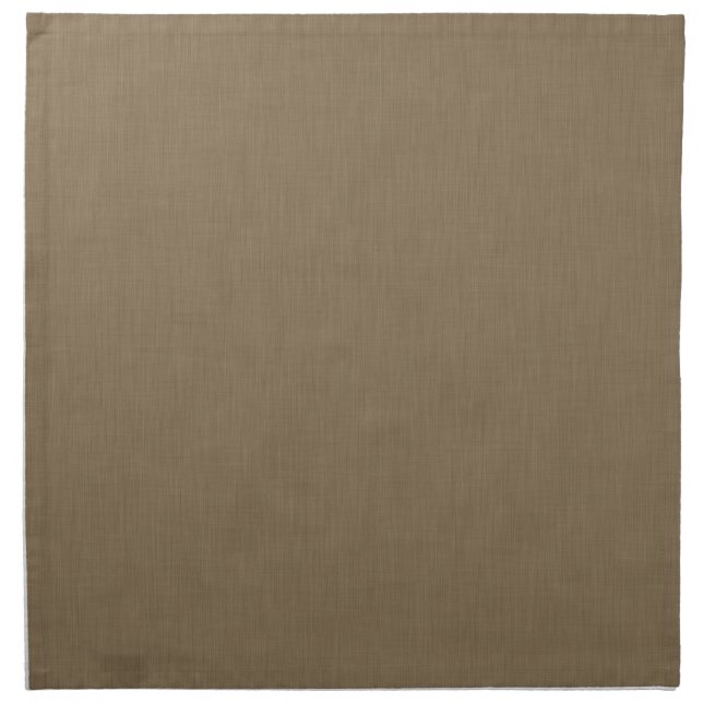Calm & simple Brown textured background  Cloth Napkin (Front)