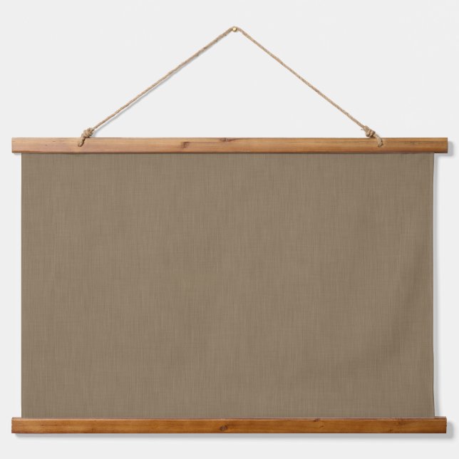 Calm & simple Brown textured background  Hanging Tapestry (Front)