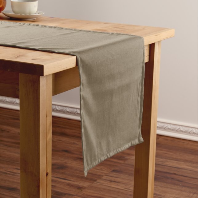 Calm & simple brown textured background  short table runner (In Situ)