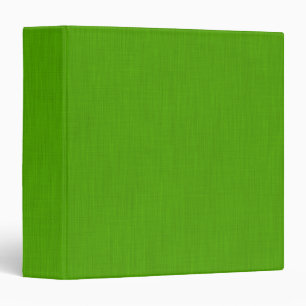 Calm & simple lime green textured background 3 ring binder