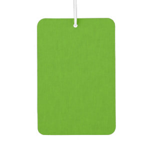 Calm & simple lime green textured background  air freshener