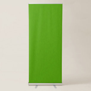 Calm & simple lime green textured background  retractable banner