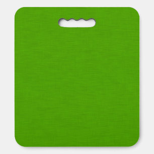 Calm & simple lime green textured background  seat cushion