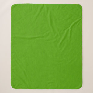 Calm & simple lime green textured background sherpa blanket