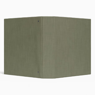 Calm & simple olive green textured background 3 ring binder