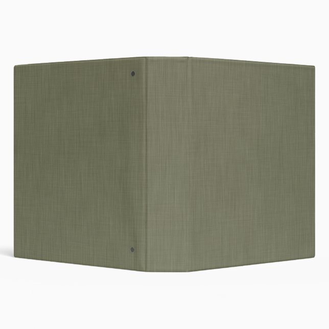 Calm & simple olive green textured background  3 ring binder (Background)