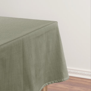 Calm & simple olive green textured background tablecloth