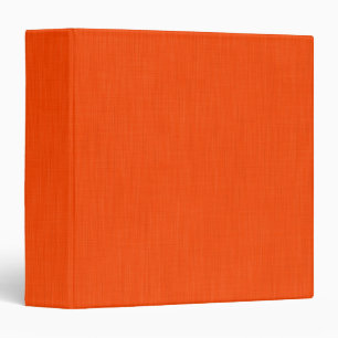 Calm & simple orange textured background  3 ring binder