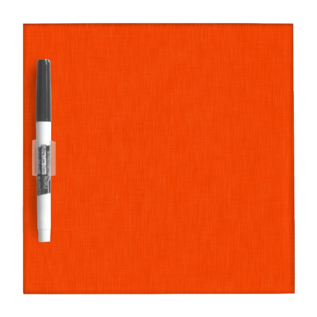 Calm & simple orange textured background  dry erase board (Front)