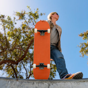 Calm & simple orange textured background skateboard