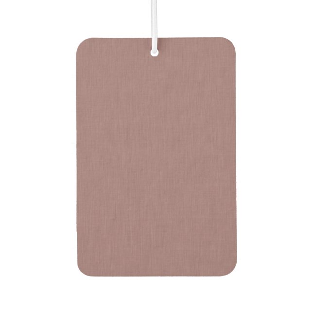 Calm & simple pink  textured background  air freshener (Front)