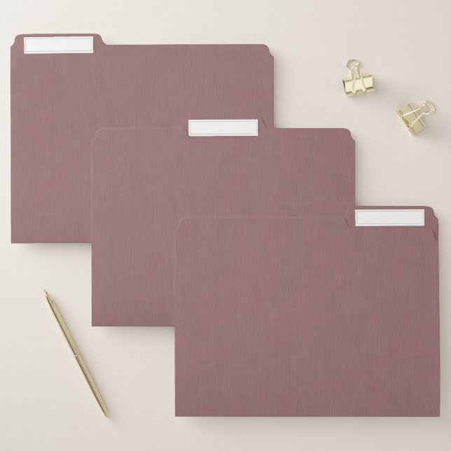 Calm & simple pink  textured background  file folder (Set)